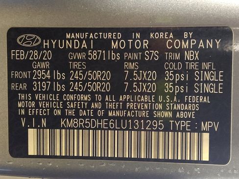 Used 2020 Hyundai Palisade Limited AWD/4WD image 33