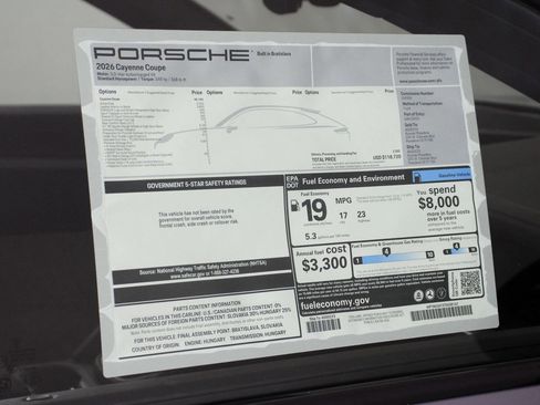 New 2026 Porsche Cayenne Coupe image 25