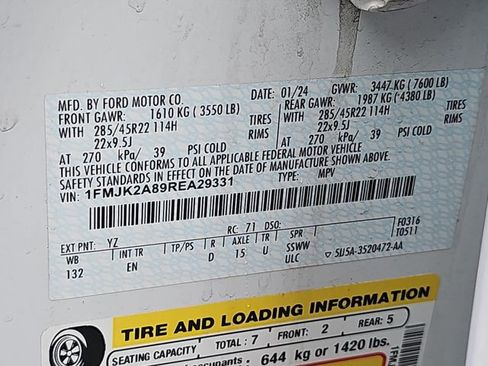 Used 2024 Ford Expedition Max Limited image 38