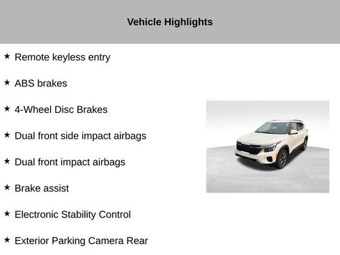 Certified 2024 Kia Seltos S FWD image 15