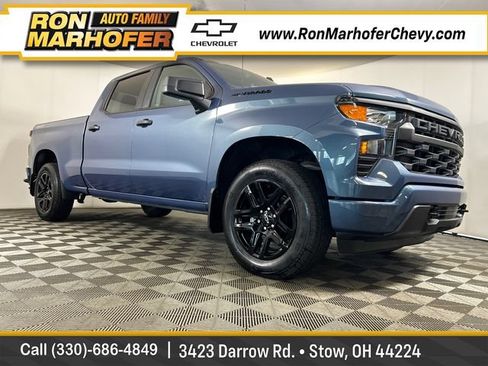 Used 2024 Chevrolet Silverado 1500 Custom w/ LPO, Dark Essentials Package AWD/4WD image 1