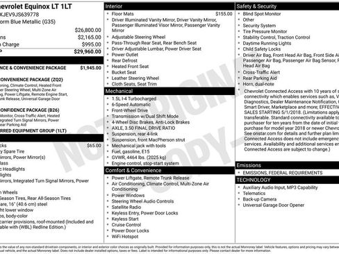 Used 2018 Chevrolet Equinox LT image 48