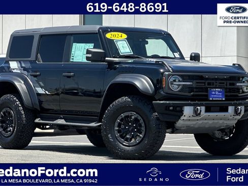 Certified 2024 Ford Bronco Raptor w/ Interior Carbon Fiber Pack 6 AWD/4WD image 1