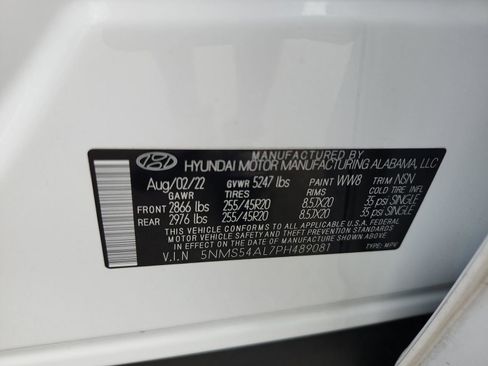 Used 2023 Hyundai Santa Fe Calligraphy FWD image 21