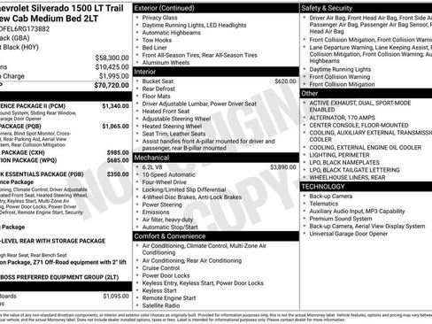 Certified 2024 Chevrolet Silverado 1500 LT Trail Boss w/ Convenience Package II AWD/4WD image 4