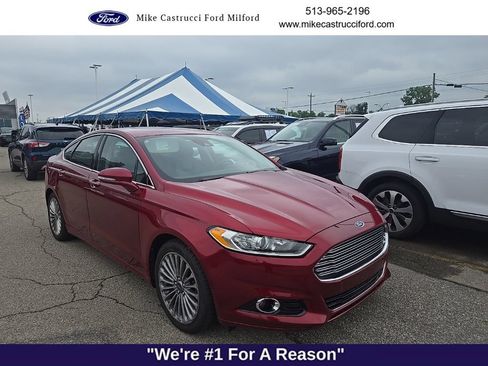 Used 2013 Ford Fusion Titanium w/ Titanium Driver Assist Pkg FWD image 3