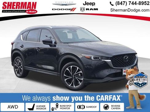 Used 2022 MAZDA CX-5 AWD 2.5 S w/ Premium Package image 1