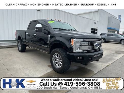 Used 2017 Ford F350 Platinum w/ Platinum Ultimate Package image 1