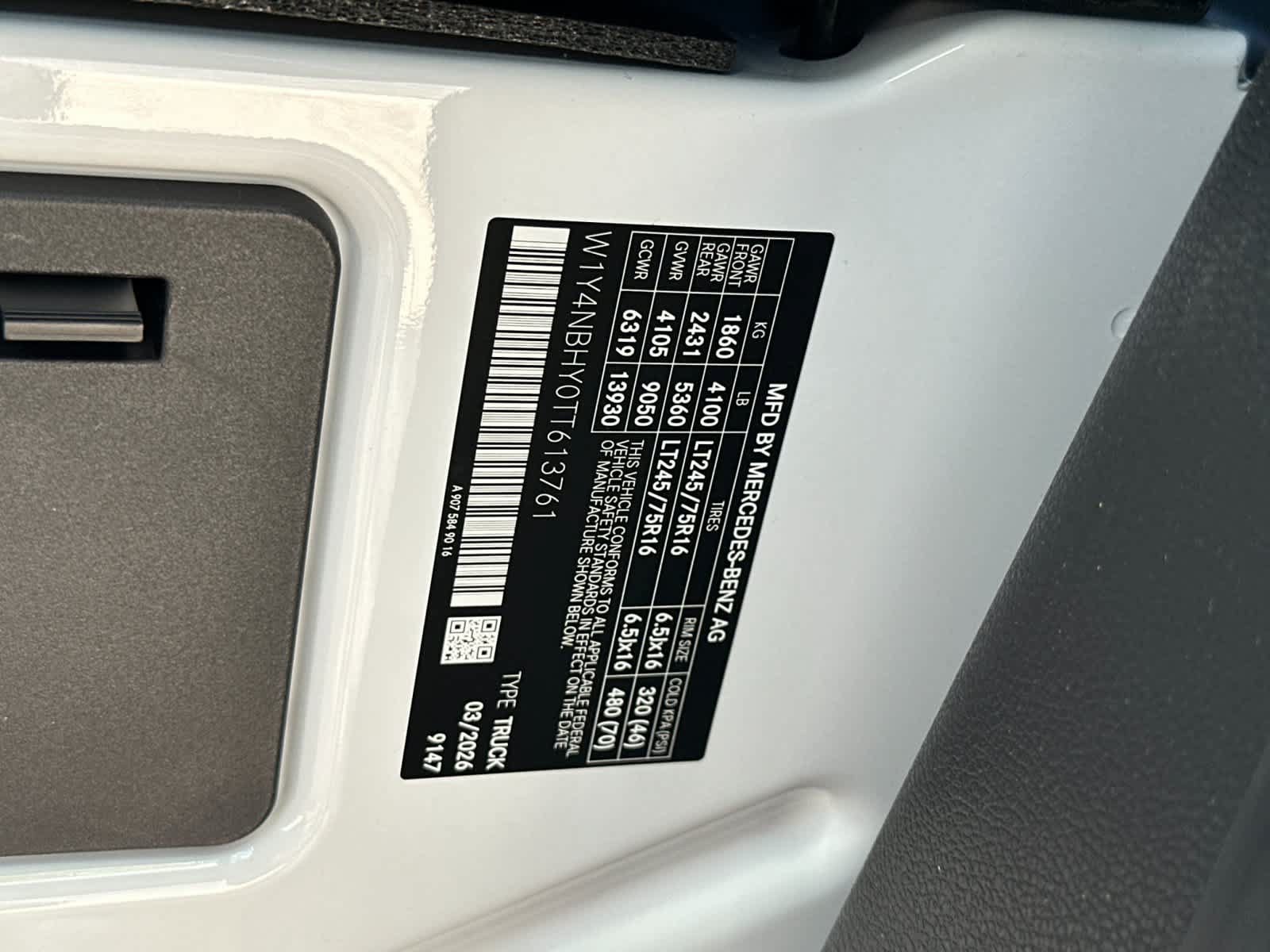 New 2026 Mercedes-Benz Sprinter 2500 image 34
