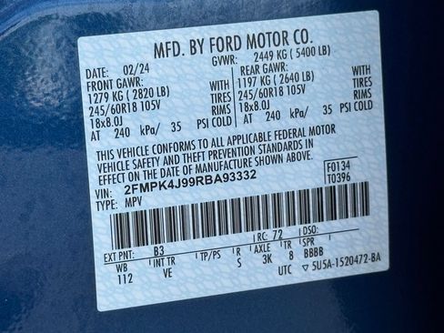 Used 2024 Ford Edge SEL AWD/4WD image 36