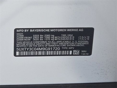 Used 2021 BMW X3 sDrive30i w/ Convenience Package image 22