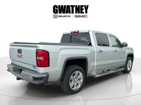 Used 2015 GMC Sierra 1500 SLT w/ SLT Crew Cab Value Package AWD/4WD image 3