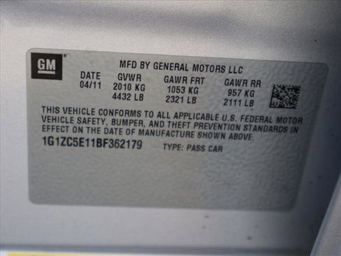 Used 2011 Chevrolet Malibu LT w/ Power Convenience Package FWD image 27
