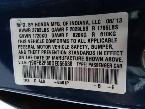 Used 2013 Honda Civic EX image 29
