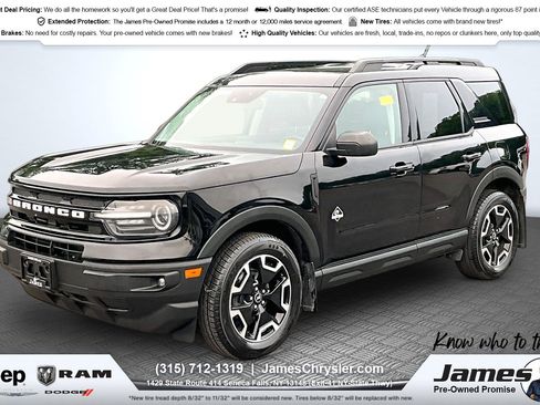 Used 2021 Ford Bronco Sport Outer Banks w/ Outer Banks Package (96D) AWD/4WD image 1