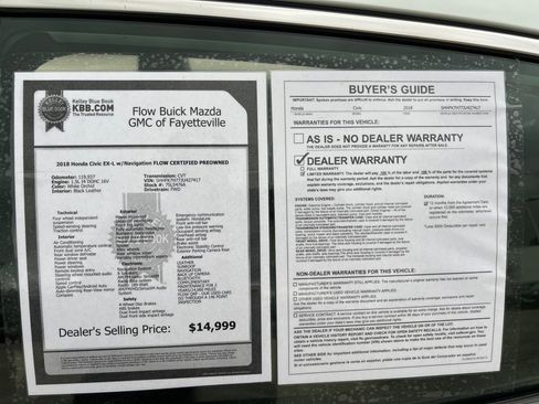 Used 2018 Honda Civic EX-L image 33