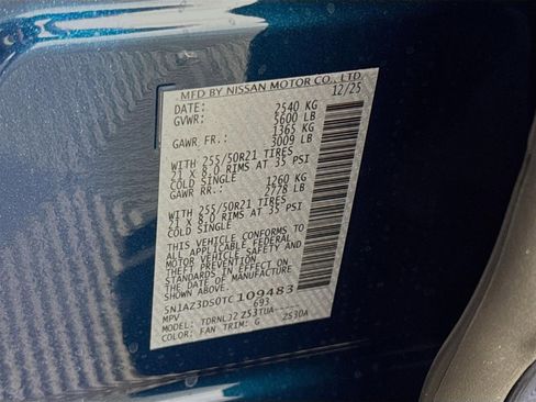 New 2026 Nissan Murano Platinum image 32