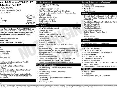 Certified 2024 Chevrolet Silverado 2500 LTZ image 40