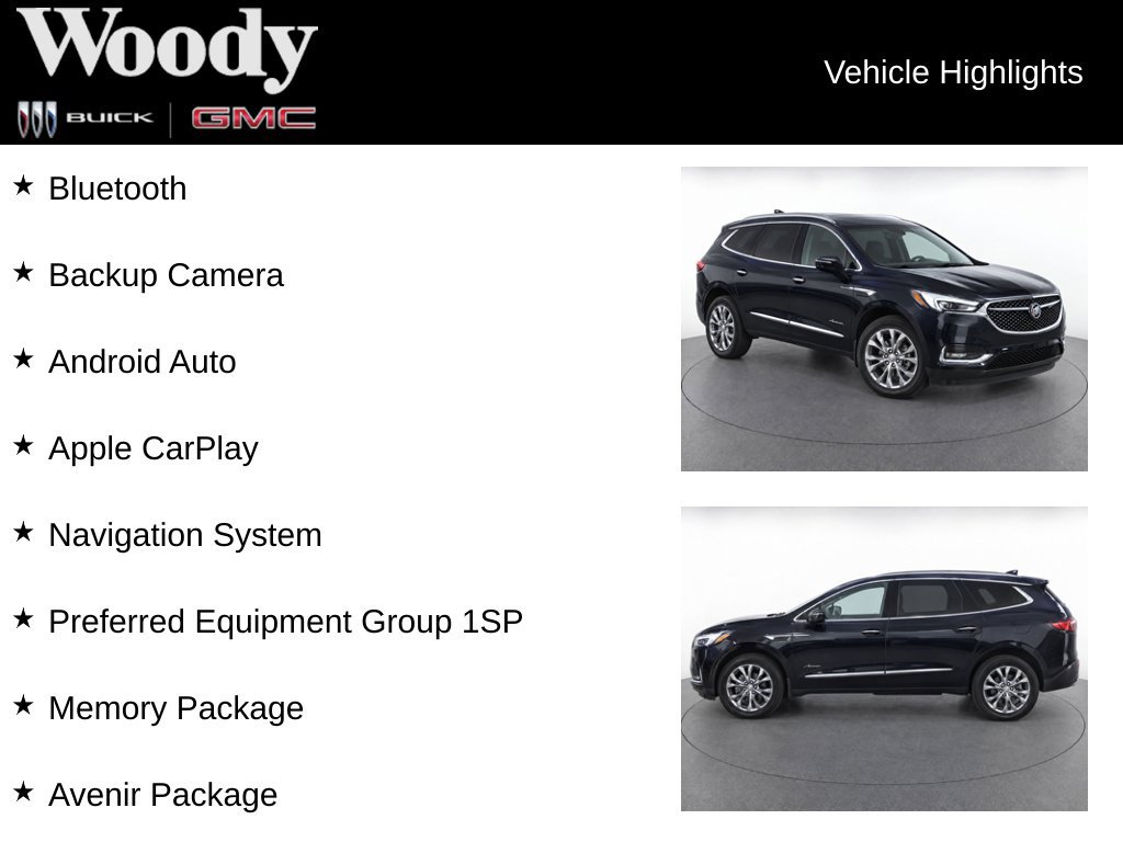 Used 2019 Buick Enclave Avenir w/ Avenir Technology Package FWD image 3