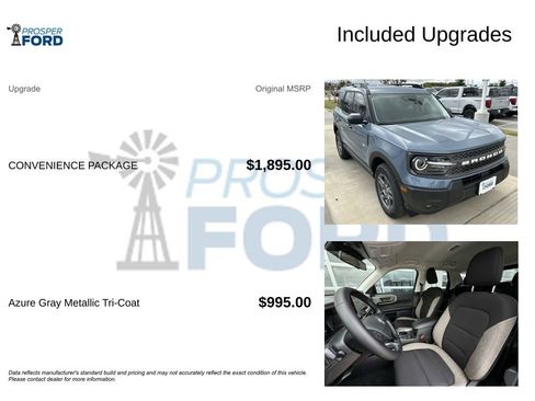 New 2025 Ford Bronco Sport Big Bend w/ Convenience Package image 28