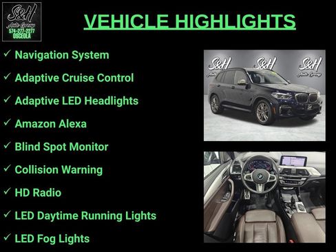 Used 2020 BMW X3 M40i w/ Executive Package AWD/4WD image 3