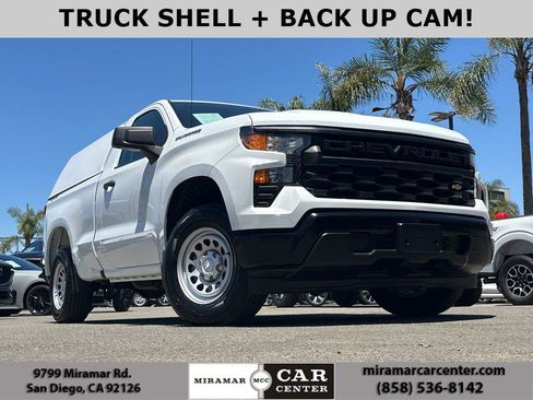 Used 2023 Chevrolet Silverado 1500 W/T RWD image 1
