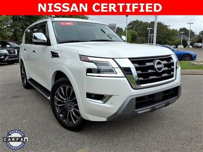 Certified 2023 Nissan Armada Platinum w/ Captain's Chairs Package