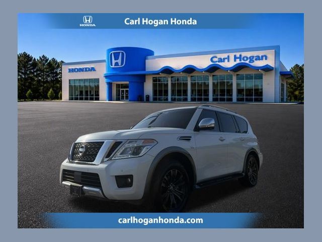 Used 2018 Nissan Armada Platinum w/ Interior Lighting Package RWD image 1