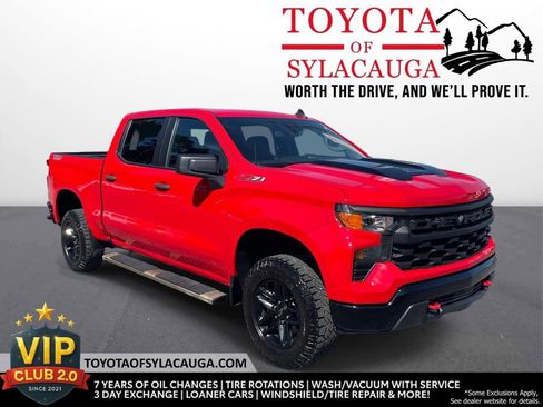 Used 2022 Chevrolet Silverado 1500 Custom Trail Boss AWD/4WD image 1