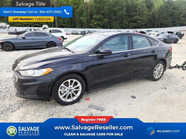 Used 2019 Ford Fusion SE FWD image 1