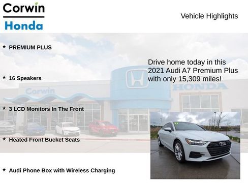 Used 2021 Audi A7 3.0T Premium Plus w/ Premium Plus AWD/4WD image 7