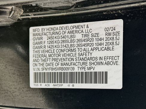 Used 2024 Honda Passport EX-L image 30