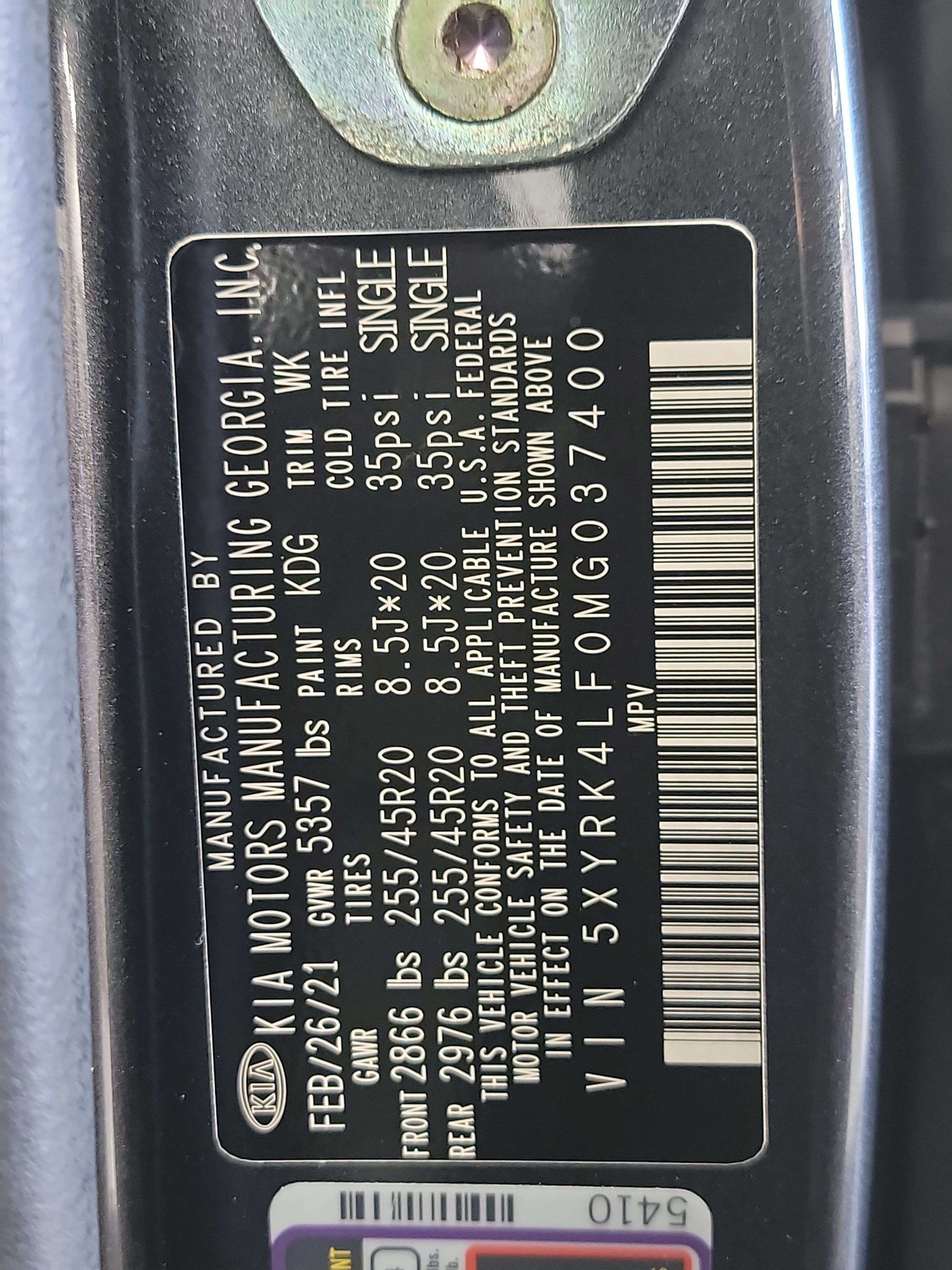 Used 2021 Kia Sorento SX FWD image 33