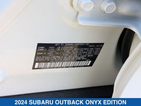 Certified 2024 Subaru Outback Onyx Edition image 39
