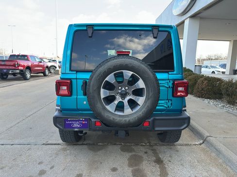 Used 2020 Jeep Wrangler Unlimited Sahara w/ Advanced Safety Group image 9