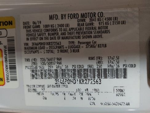 Used 2019 Ford Fusion SE image 33