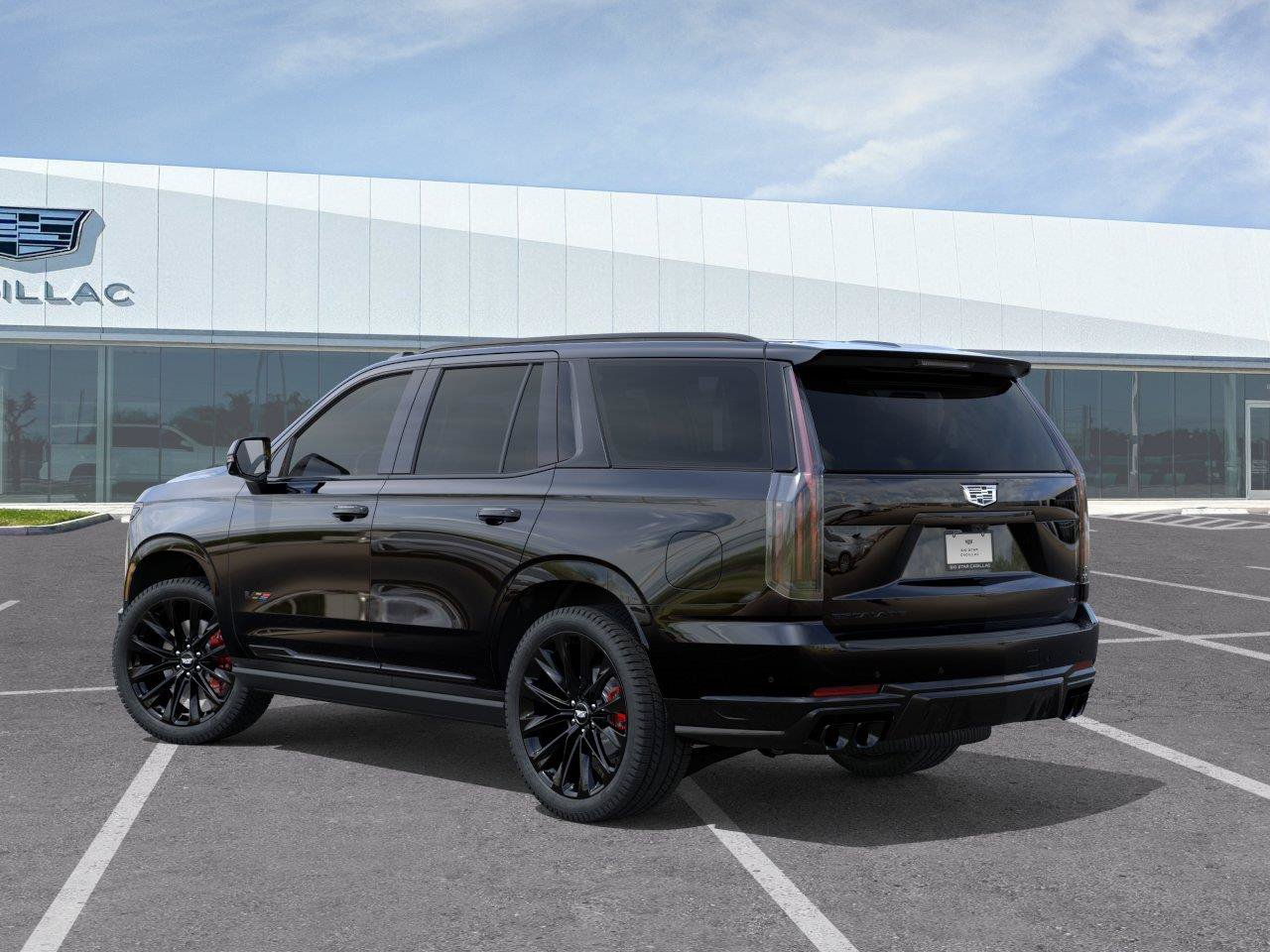 New 2026 Cadillac Escalade V w/ LPO, ONYX Package AWD/4WD image 3