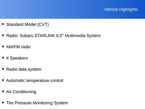 Used 2023 Subaru Crosstrek 2.0i AWD/4WD image 1