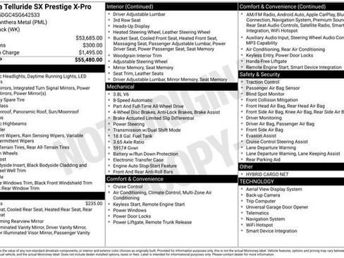 Certified 2025 Kia Telluride SX Prestige X-Pro AWD/4WD image 27
