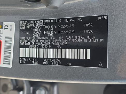 New 2026 Toyota Highlander Limited AWD/4WD image 37