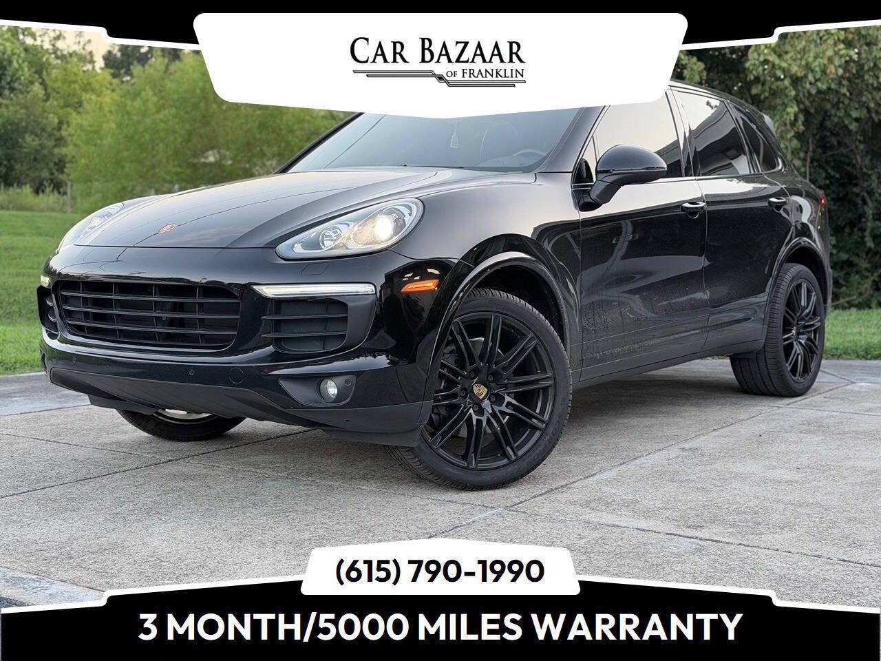 Used 2017 Porsche Cayenne Platinum Edition AWD/4WD image 1