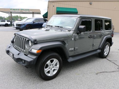 Used 2021 Jeep Wrangler Unlimited Sport w/ Sun And Sound Package AWD/4WD image 1