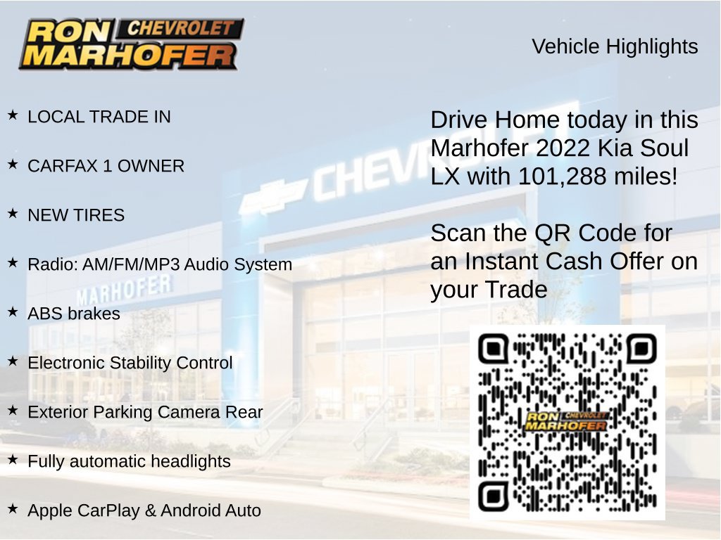 Used 2022 Kia Soul LX FWD image 14
