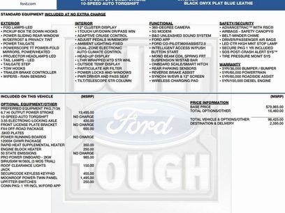 New 2026 Ford F350 Platinum w/ FX4 Off-Road Package
