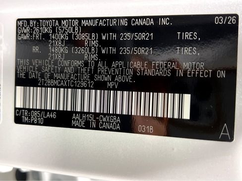 New 2026 Lexus RX 350 AWD/4WD image 27