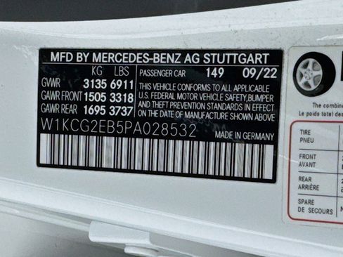 Certified 2023 Mercedes-Benz EQS 450+ 4MATIC Sedan image 25