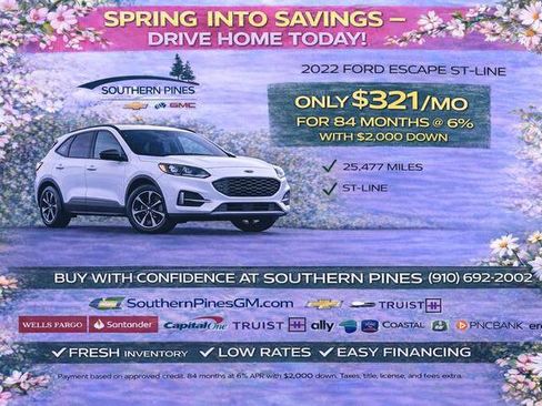 Used 2025 Ford Escape ST-Line AWD/4WD image 2