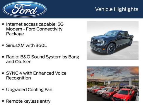 New 2026 Ford Maverick Lariat w/ Black Appearance Package AWD/4WD image 8