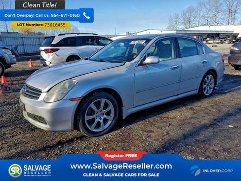 Used 2006 INFINITI G35 Sedan w/ (P03) Premium Pkg C image 1