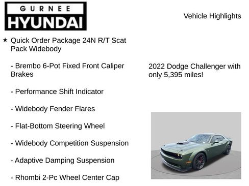 Used 2022 Dodge Challenger R/T Scat Pack RWD image 8